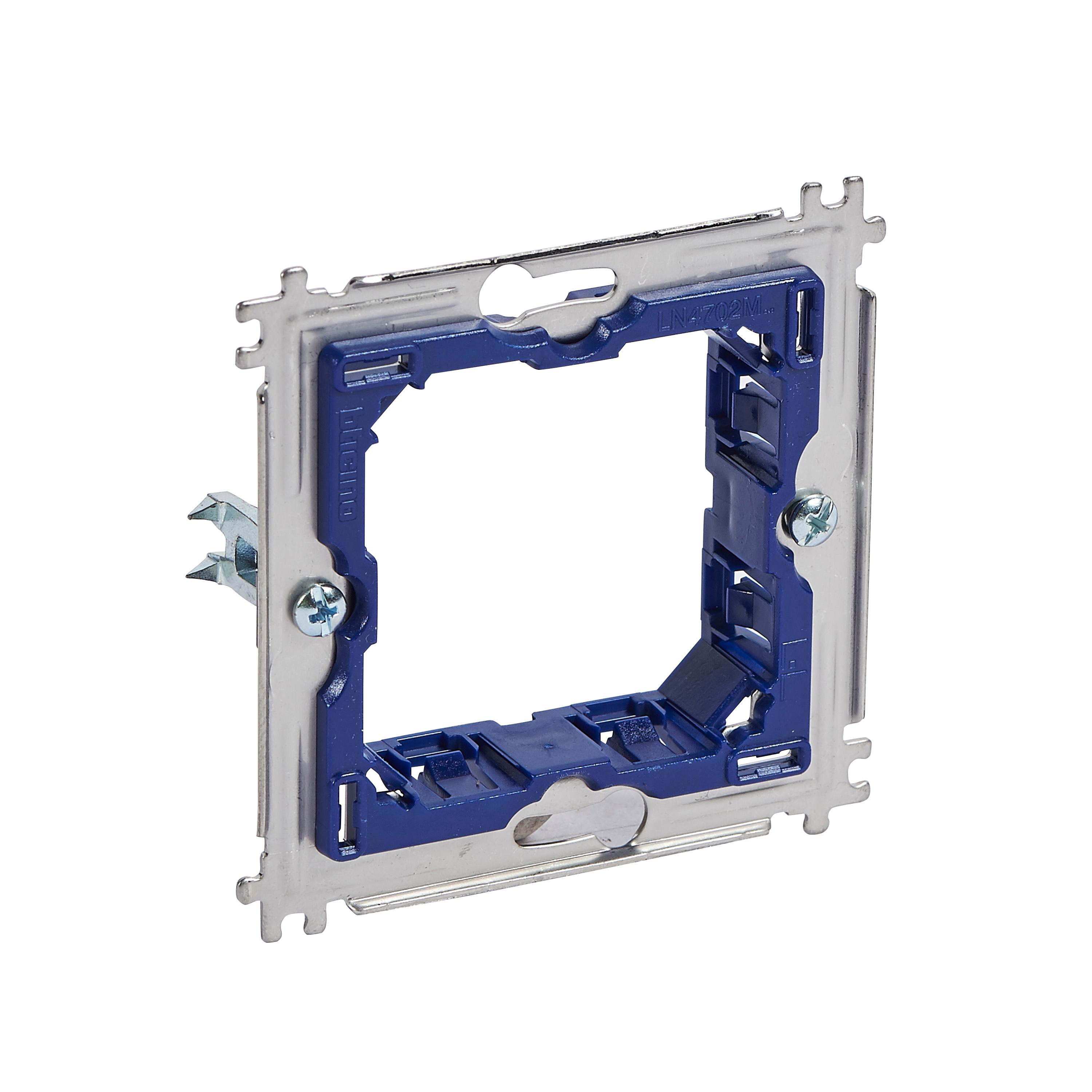 BTICINO - Soporte de garras para placas Livinglight 2 módulos