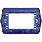 BTICINO - Soporte de tornillos para placas Livinglight 3 módulos
