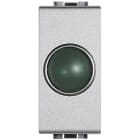 BTICINO - Señalizador luminoso Livinglight - difusor verde - Tech - 1 módulo