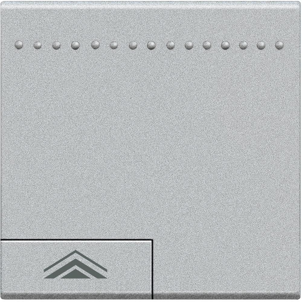 BTICINO - Tecla Livinglight MyHOME con símbolo iluminable - símbolo "regulación" - 2 módulos - Blanco