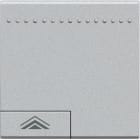 BTICINO - Tecla Livinglight MyHOME con símbolo iluminable - símbolo "regulación" - 2 módulos - Blanco