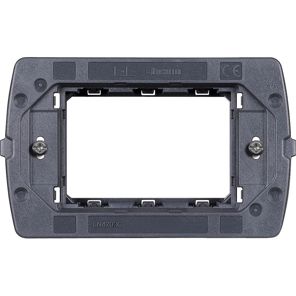 BTICINO - Soporte para placas Livinglight AIR 3 módulos