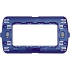 BTICINO - Soporte a tornillos para placas Livinglight - 4 módulos