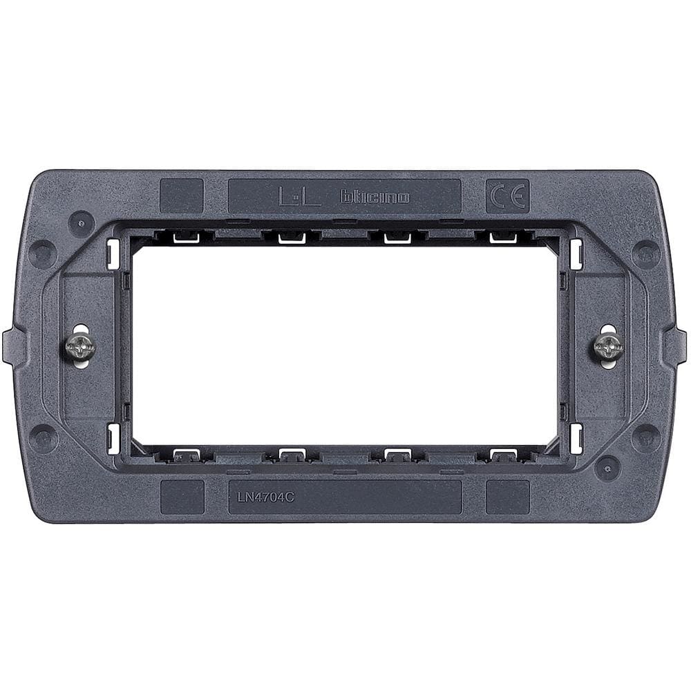 BTICINO - Soporte para placas Livinglight AIR 4 módulos