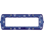 BTICINO - Soporte a tornillos para placas Livinglight - 7 módulos