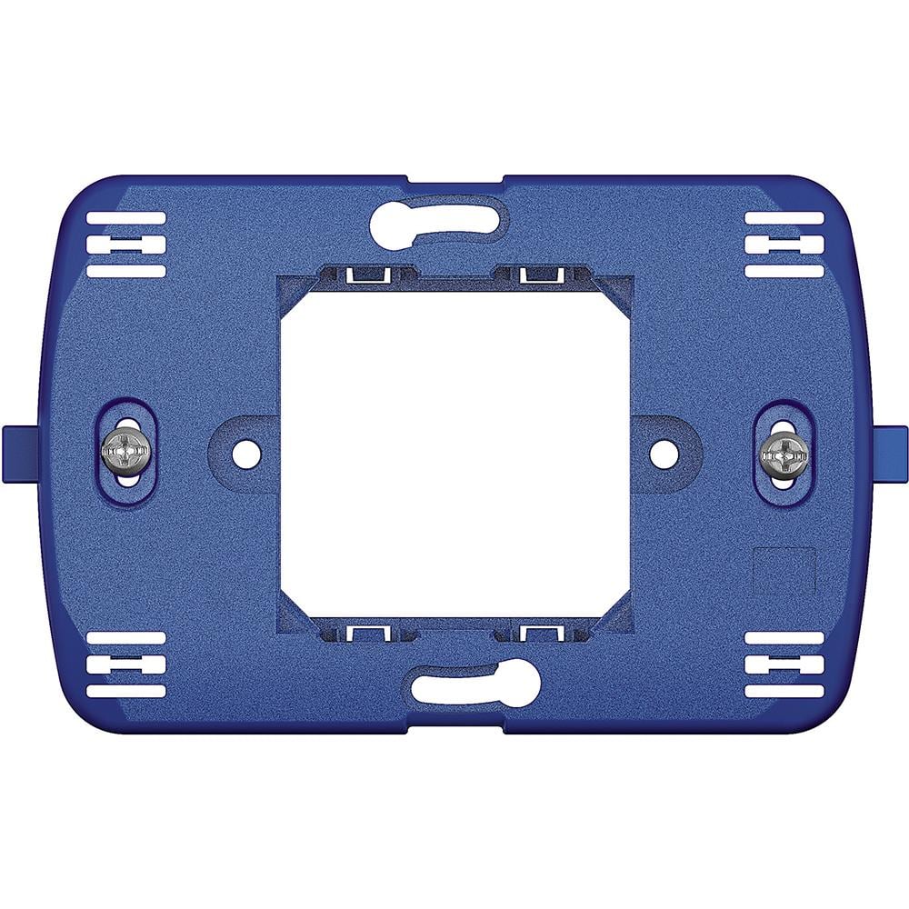BTICINO - Soporte a tornillos para placas Livinglight 2 módulos centrados