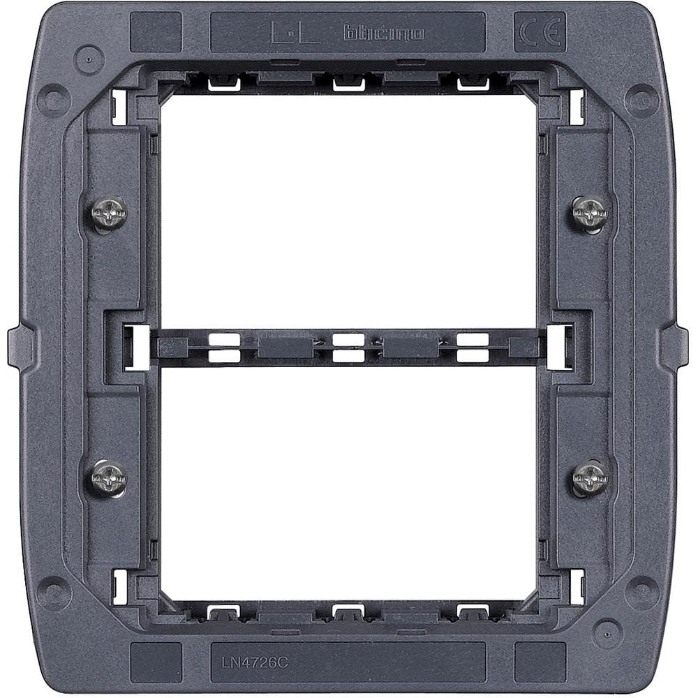 BTICINO - Soporte para placas Livinglight AIR 3 + 3 módulos