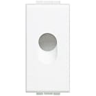 BTICINO - Salida de cables Livinglight Ø 9mm - 1 módulo - Blanco