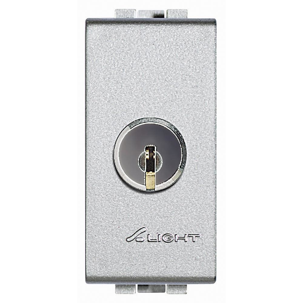 BTICINO - Conmutador de llave Livinglight - llaves diferentes - 1 módulo - Tech
