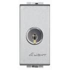BTICINO - Conmutador de llave Livinglight - llaves diferentes - 1 módulo - Tech