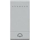 BTICINO - Tecla Livinglight símbolo timbre - 1 módulo - Tech