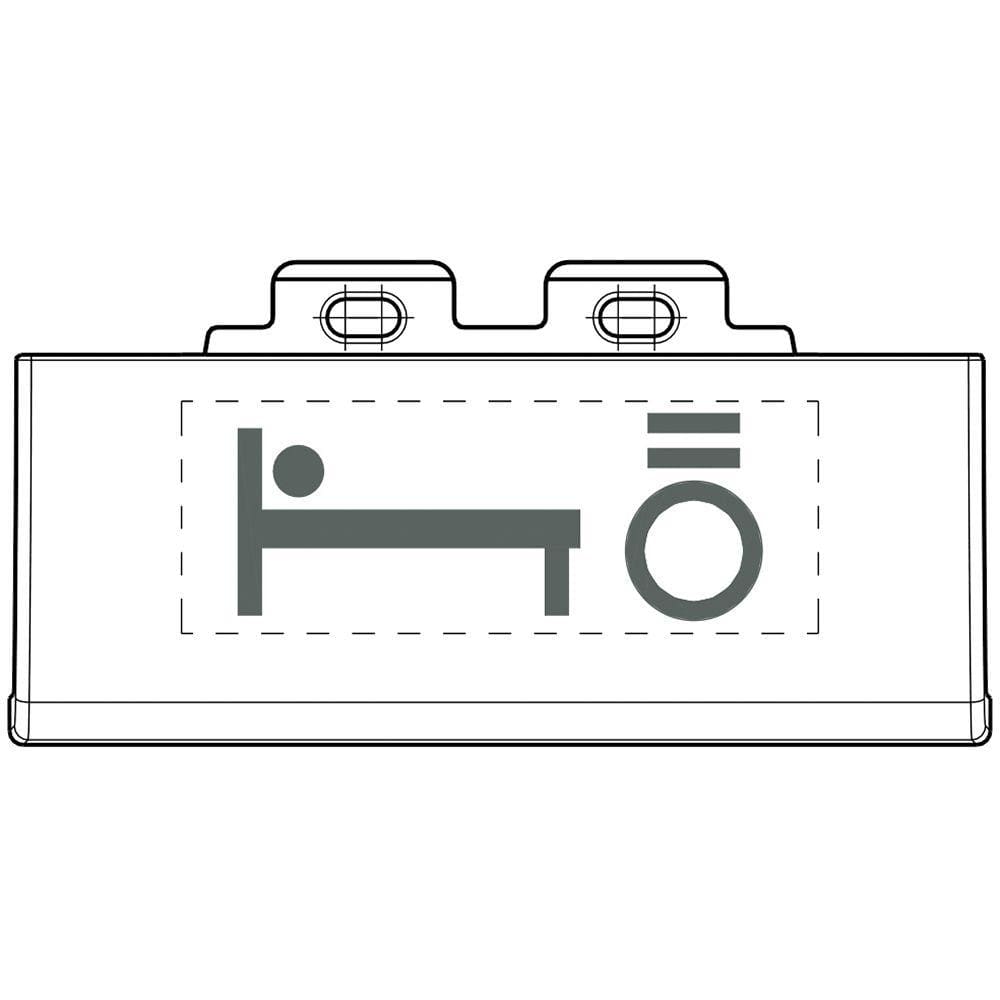 BTICINO - Kit de 50 lentes con símbolos iluminables - Tech