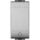 BTICINO - Pulsador luminoso Livinglight símbolo lámpara 10A - 250 V~ - borne auto - 1 módulo - Tech