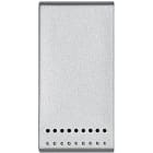 BTICINO - Pulsador bipolar luminoso Livinglight 10A - 250 V~ - 1 módulo - Tech