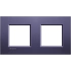 BTICINO - Placa embellecedora Livinglight de color Club - 2 x 2 módulos