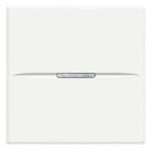 BTICINO - Cruzamiento axial Axolute iluminable 16 AX-250 V~ - borne a tornillo - 2 módulos - Blanco