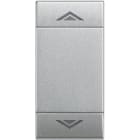 BTICINO - Tecla Livinglight MyHOME - símbolo subida/bajada - 1 módulo - Tech