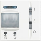 BTICINO - Detector de 3 hilos con neutro con exclusión Axolute - 2 módulos - Blanco