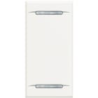 BTICINO - Tecla Axolute MyHOME - neutro tipo basculante - 1 módulo - Blanco