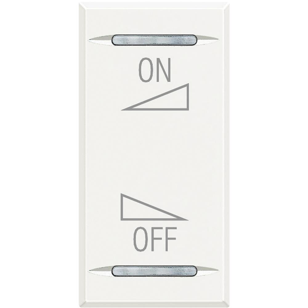 BTICINO - Embellecedor Axolute MyHOME - difusión de sonido regulación ON/OFF -1 módulo - Blanco