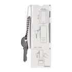BTICINO - Tarjeta llavero rotulable para interruptor de tarjeta Livinglight