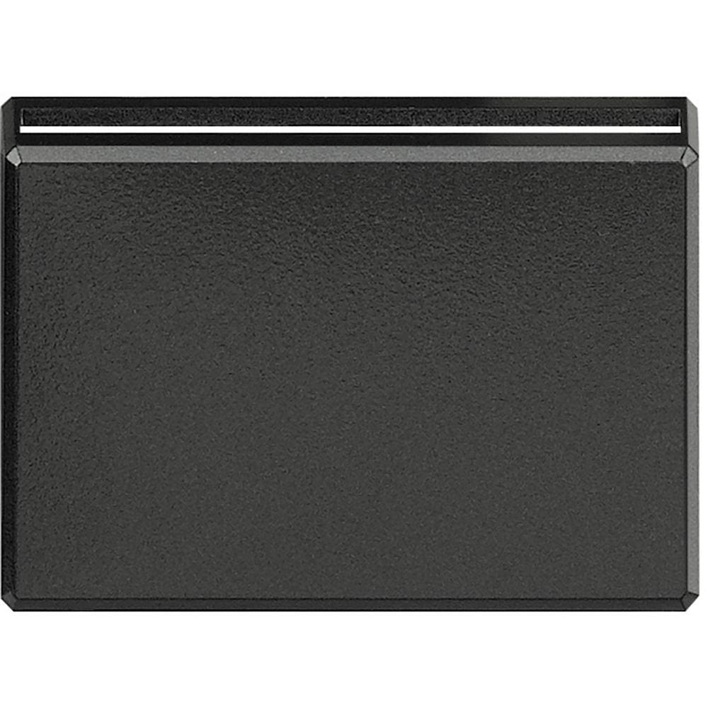 BTICINO - Embellecedor interruptor de tarjeta Livinglight - 3 módulos - Antracita