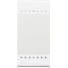 BTICINO - Conmutador Livinglight 16 AX-250 V~ - borne auto - 1 módulo - Blanco