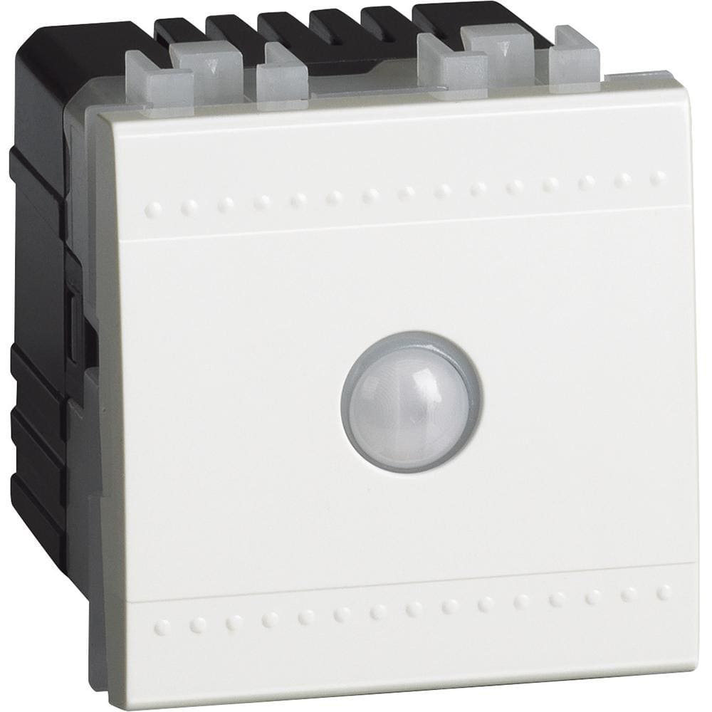 BTICINO - Interruptor ahorro energético Livinglight - 2 módulos - Blanco