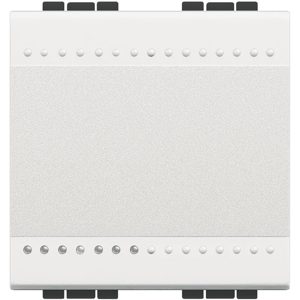 BTICINO - Conmutador Livinglight 16 AX-250 V~ - borne auto - 2 módulos - Blanco