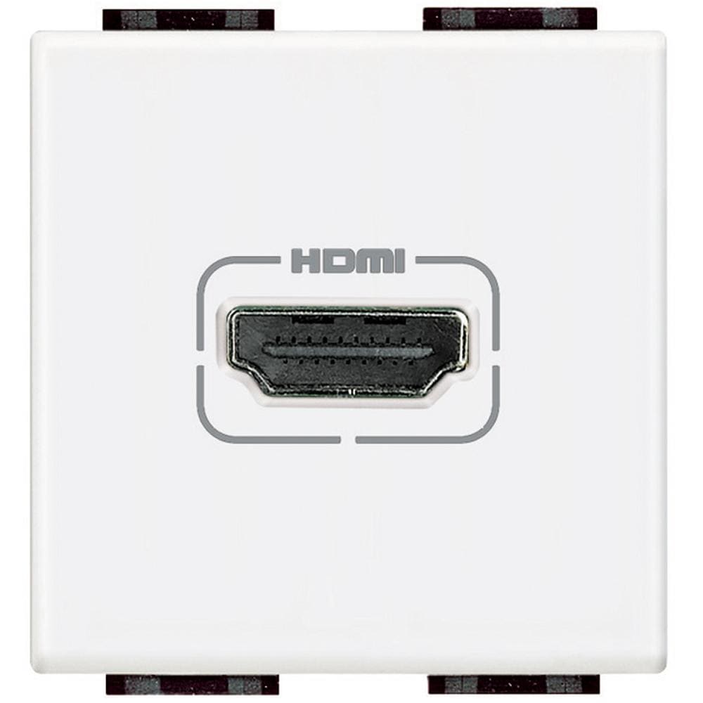 BTICINO - Base video HDMI - Livinglight - 2 módulos - Blanco