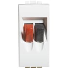 BTICINO - Base audio-vídeo para altavoces HI-FI Livinglight - Blanco - 1 módulo