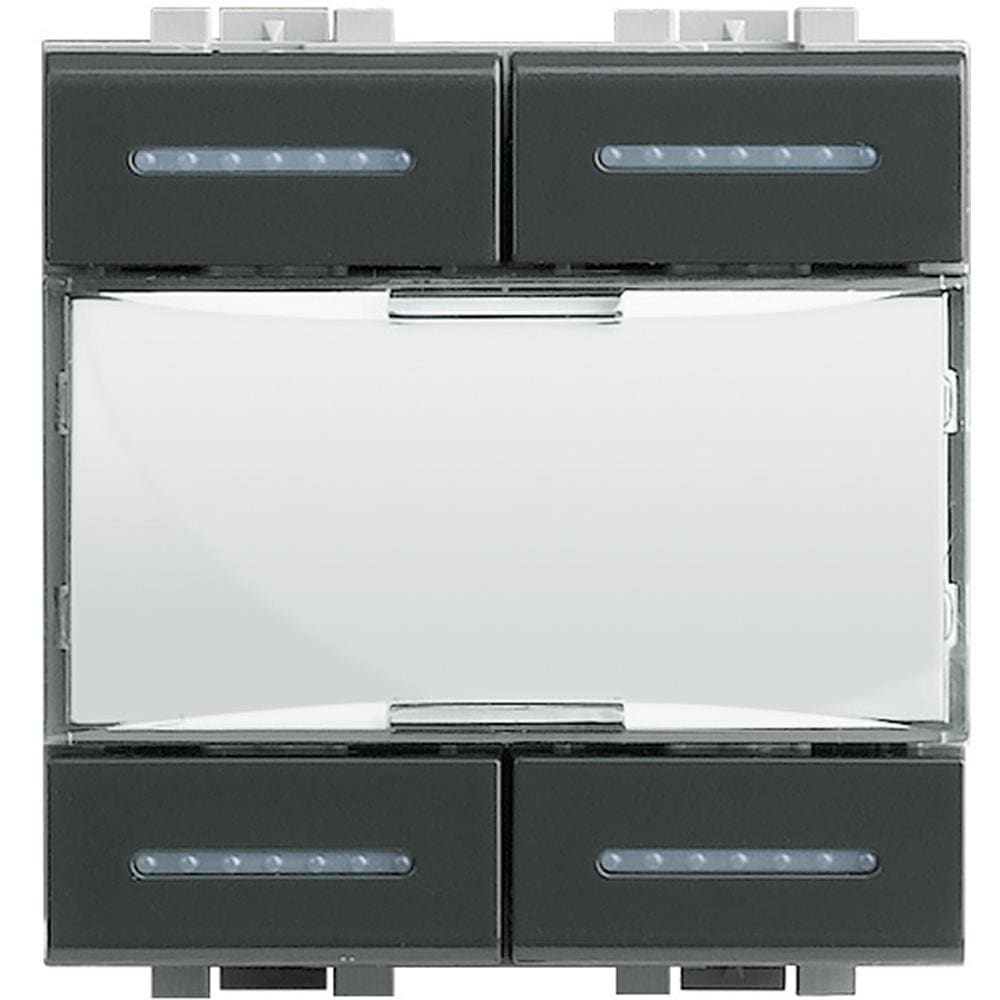 BTICINO - Control de 4 escenas Livinglight MyHOME - Antracita