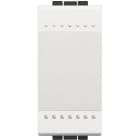 BTICINO - Pulsador luminoso Livinglight 10A - 250 V~ - borne auto - 1 módulo - Blanco