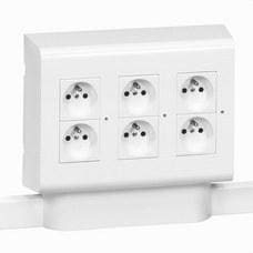 LEGRAND - CAJA MOSAIC VDI 3 FILAS 1/2 MODULO