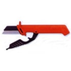 SOFAMEL - Cuchillo para cables con protección de cuchillas cerámica 200mm