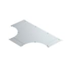 OBO BETTERMANN - Tapa para pieza T con tornillo giratorio B500 acero galvanizado caliente