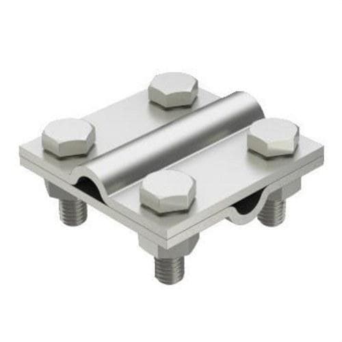 OBO BETTERMANN - Conector en cruz redondo / redondo 253 S3 V4A sin placa intermedia