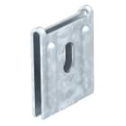 OBO BETTERMANN - Sujeción pared K 12/1818 galvanizado banda