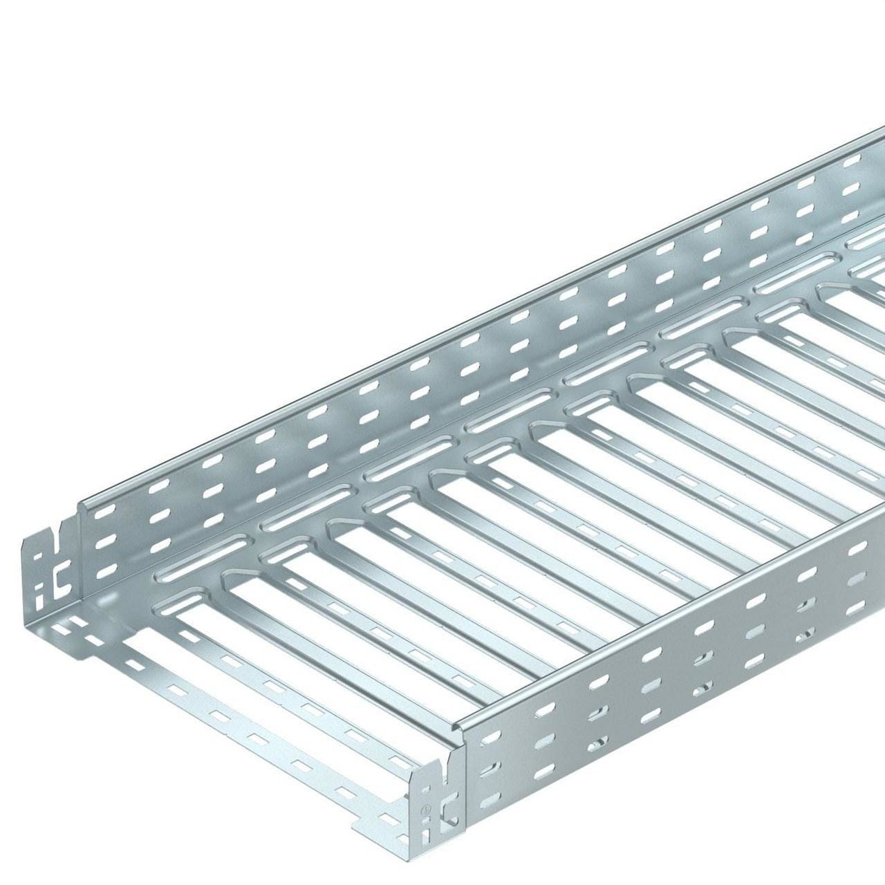 OBO BETTERMANN - Bandeja portacables MKSM perforada con agujeros de unión   85x400x3050 St FS