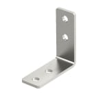 OBO BETTERMANN - Ángulo angular 90° 4 agujeros 104x104x40x4 acero inoxidable