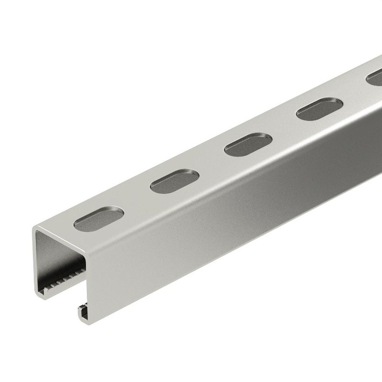 OBO BETTERMANN - Perfil perforado MS-41 ranura 22mm 3000x41x41 V2A