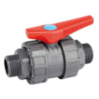 ALIAXIS - Válvula esfera PVC desmontable 1.1/2" rosca M