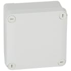 LEGRAND - Caja de derivación para conexiones, Plexo IP55, cuadrada. Dimensiones: 105x105x55mm. Tapa superficie lisa. Sin entradas. Color gris