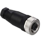 LEUZE - KD 095-4A CONECTOR M12, HEMBRA, RECTO, 4 PINES