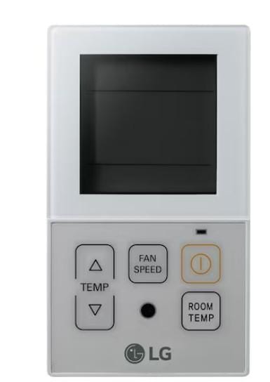 LG - Control remoto PQRCHCA0QW para hotel cable blanco