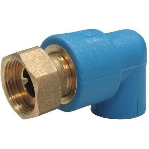 NIRON - Codo 90° racor loco NIRON diámetro 20x3/4" roscado