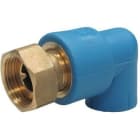 NIRON - Codo 90° racor loco NIRON diámetro 20x3/4" roscado