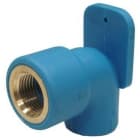 NIRON - Codo 90° NIRON rosca H y brida NIRON diámetro 20x1/2"