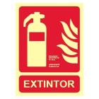 LLENARI - CARTEL FOTOLUMINISCENTE EXTINTOR
