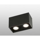 FARO - PLAFON TECTO GU10 50W NEGRO